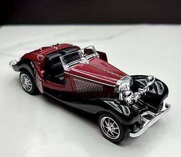 kapo: Kolleksiya üçün retro kabriolet model avtomobil - Uzunluq: 11.5 sm — 3