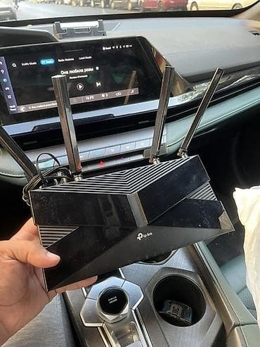 Техника и электроника: TP-Link Wi‑Fi router - Model: TP-Link Archer seriyası (4 xarici — 1