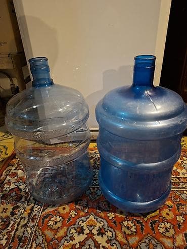 vapur 25000: 19 litrlik su qabı satilir - Material: qalın, mavi rəngli plastik. - — 3