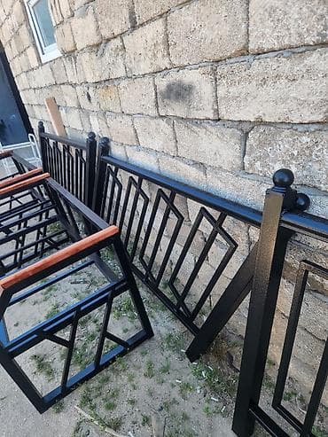 mebel boya: Balkon məhəccəri, Dəmir — 3