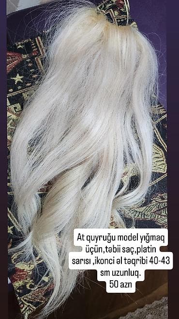 sac yumaq: Taxma saçlar Təbii İşlənmiş — 2