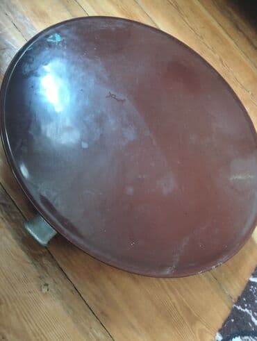 yemek termosları: Dəmir sac tava (yuvarlaq) - Material: qalın döymə dəmir - Forma — 1