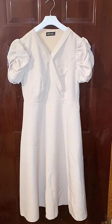 Другая женская одежда: Hər biri 5 azn Qadın geyimləri – 4 ədəd paltar seti - Göy rəngli midi — 7