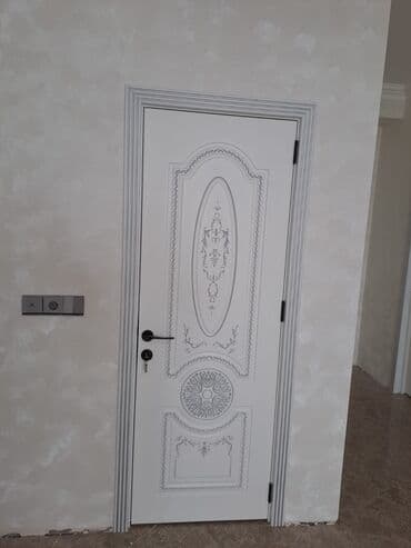 plintus qiymətləri: Yeni Otaq qapısı 90x205 sm Zamok və çərçivə ilə, Ödənişli quraşdırma, Pulsuz çatdırılma, Ödənişli çatdırılma, Rayonlara çatdırılma — 7
