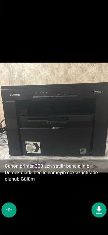 notebook alisi: Printer Serekopya aparatlari qiymet ve melumat sekillerde qeyd olunub — 6