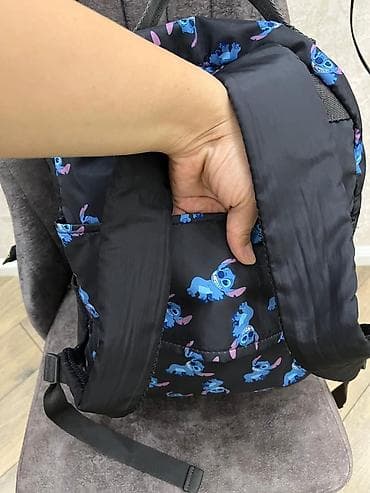 stitch: Uşaq və məktəbli üçün naxışlı bel çantası zara dan alinib - Dizayn — 6