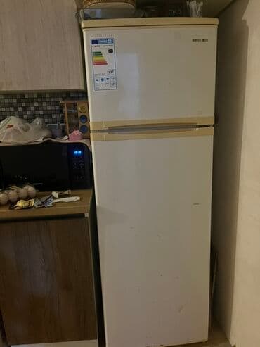 İşlənmiş 2 qapılı Beko Soyuducu Satılır, rəng - Ağ