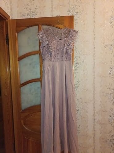 Lincoln: Uzun gecə/libas - Rəng: açıq bənövşəyi/lilac tonları - Model: uzun — 1