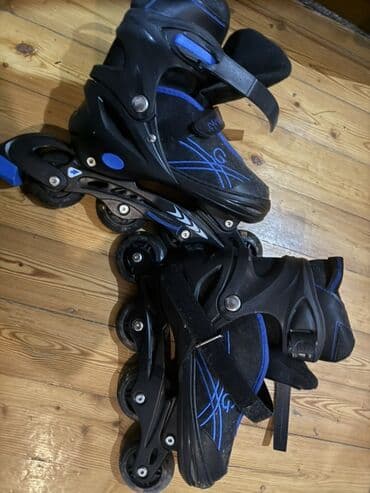 İdman formaları: Inline skeyt (rolik) – tənzimlənən ölçülü, 4 təkərli - Rəng — 2