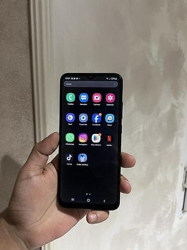 düymeli telefon: Samsung Galaxy A02 S, 32 GB, rəng - Göy, İki sim kartlı — 2