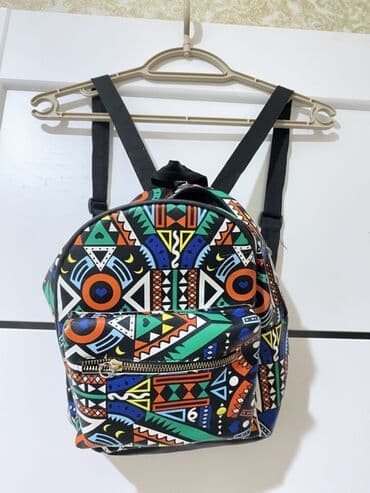məktəbli jaketi: Uşaq üçün Rəngarəng naxışlı mini bel çantası (backpack) - Dizayn — 1