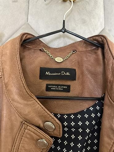 nike air force: Massimo Dutti təbii dəridən qadın gödəkçə (kurtka) — 2