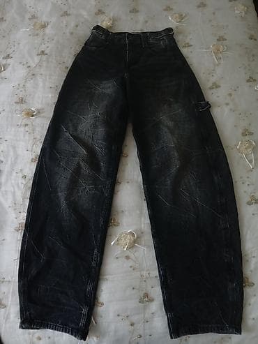 Cinslər: Cinslər, Bershka, 2XS, rəng - Qara — 2