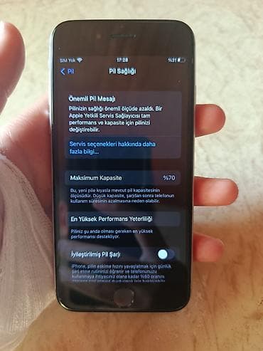 apple notebook: IPhone 6s, 16 GB, Space Gray, Barmaq izi — 5