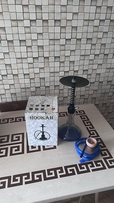Nargilə dəsti Cəmi 4-5 dəfə istifadə olunub - Komplekt: şüşə kolba