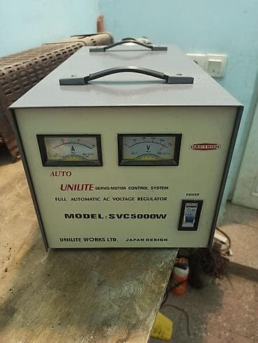 UNILITE SVC5000W – Tam avtomatik AC gərginlik tənzimləyicisi - Model