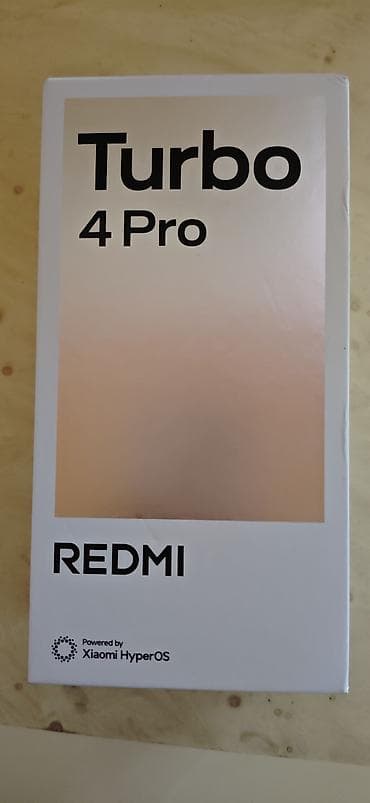 sony playstation 1 satilir: Redmi Turbo 4 Pro, 256 GB, rəng - Ağ — 1