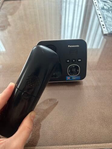 070 211 nomreler: Stasionar telefon Panasonic, Simsiz, İşlənmiş, Ünvandan götürmə — 1