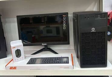 Modemlər və şəbəkə avadanlıqları: Ofis üçün Komputer dəsti✅ 💠Keys-X-Bace Sade 💠Ana Plata-H61 DDR3 — 1