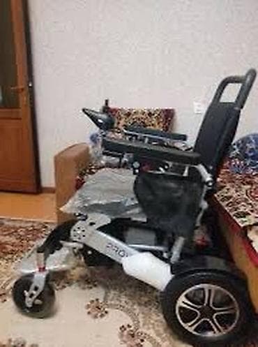 əlil arabası: Elektrik təkərli arabası – yığılabilən, yüngül alüminium konstruksiya — 6