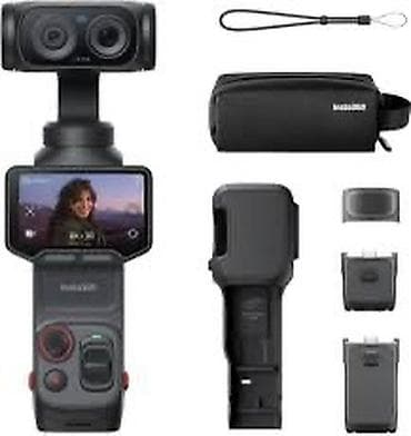 insta 360 one x2: Insta360 kamera və aksesuar dəsti - 2 linzalı, 3 oxlu stabilizatorlu — 1