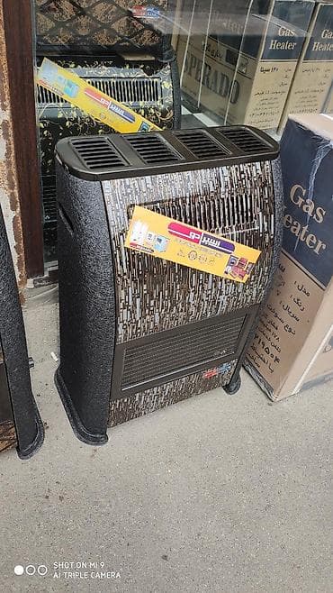 Peçlər və kaminlər: Iran peci qaz peci Sperado 70 kvdrtliq model hundurluk 73 sm eni 50 sm — 2