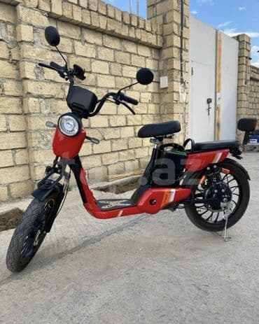электро мотоцикл: Elektrik skuter/moped – şəhər içi rahat və səssiz hərəkət üçün — 3