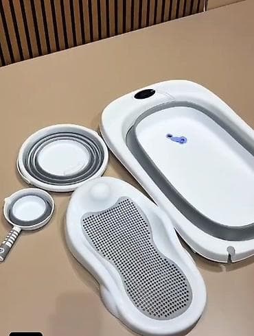 vanalar: Uşaq çimmə dəsti – qatlanan vanna və aksesuarlar
Təzədir — 1