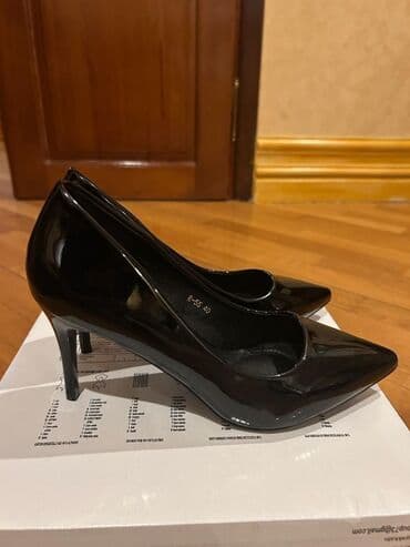 dikdaban: Tuflilər, Ölçü: 40, rəng - Qara, Yeni — 2