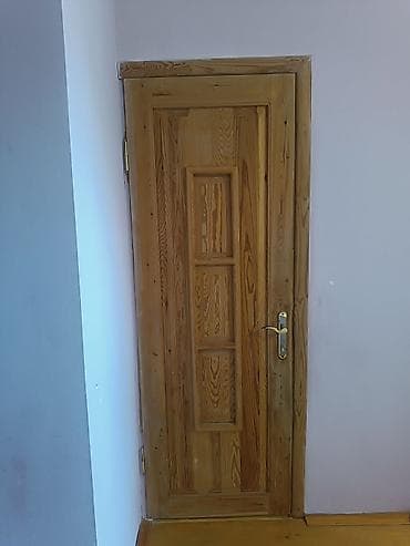 otag gapisi: Ağac daxili qapılar dəsti - Material: təbii taxta (ağac toxuması — 2