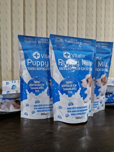 it ucun yemek: İt südü. (bala itlər üçün süd) vitafix puppy milk it toz südü — 3