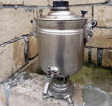 Qedimi Samovar deyerinden ucuz 5 Litr Bakidadi Klassik metal