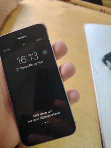 Vıkluçatellər: IPhone 5s, 16 GB, Qara, Barmaq izi lalafo.az -da — 3 Vıkluçatellər: IPhone 5s, 16 GB, Qara, Barmaq izi — 3