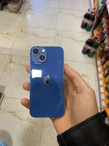 azercell yeni nomreler: IPhone 13 mini, 256 GB, Mavi, Simsiz şarj, Face ID — 1
