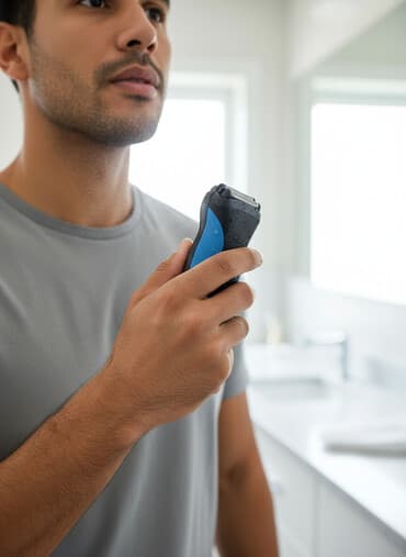 işlənmiş əşiyalar: Elektrik üzqırxan, Braun, İşlənmiş, Ünvandan götürmə — 1