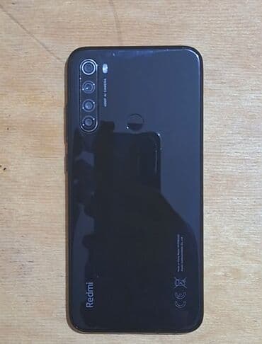 iphone x qiymeti irşad: Redmi Note 8, 128 GB, rəng - Qara, Barmaq izi — 1