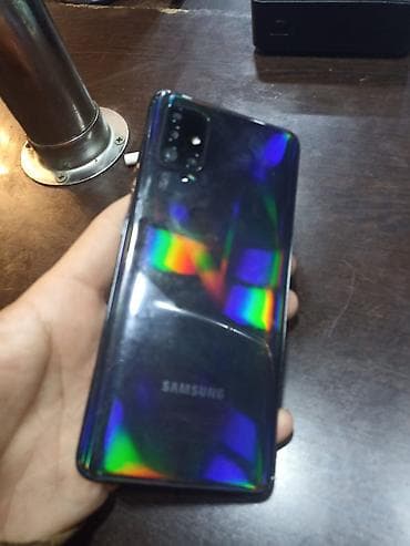 Samsung Galaxy A51, 64 GB, rəng - Qara, Barmaq izi — 3