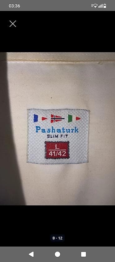 geynilmis paltarlar: Pashaturk kişi geyim dəsti - Rəng: qara (ağ köynəklə) - Stil: Slim — 4