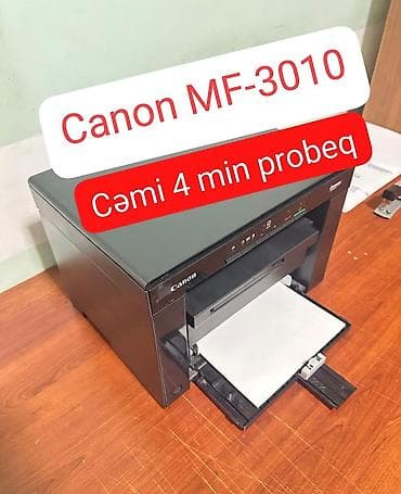 Canon MF-3010 3-ü birində. Bilənlər bilir necə printer olduğunu. Təzə