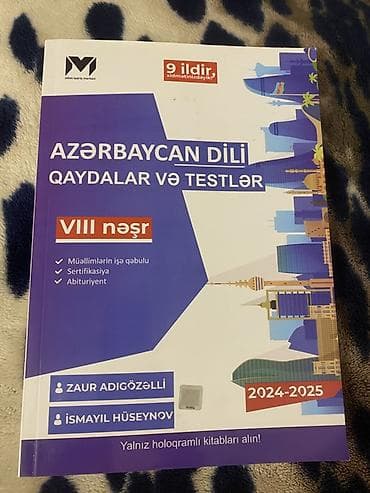 9 may konsert: Yenidir. istifade olunmayıb AZƏRBAYCAN DİLİ – Qaydalar və Testlər — 1