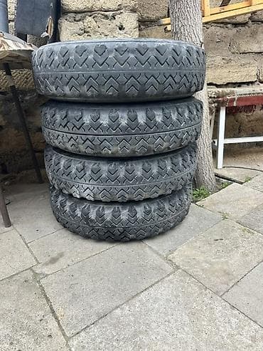 4 ədəd avtomobil şini - Növ: yol/kənd tipli (universaldır), oxvari