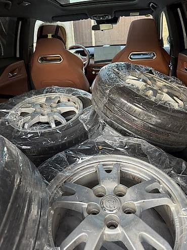 Мототранспорт: Məhsul: Toyota orijinal yüngül lehimli disklər və yay mövsümü şin — 4