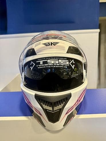 motor c50: Mototexnika üçün tam üzlü kask - Brend/Model: LS2 (Twin Shield System — 2