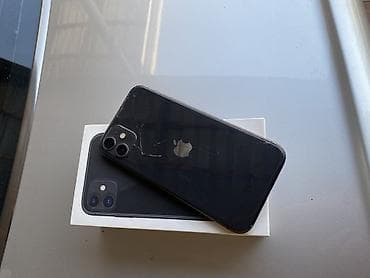 iphona dubay: IPhone 11, 64 GB, Qara, Simsiz şarj, Face ID — 2