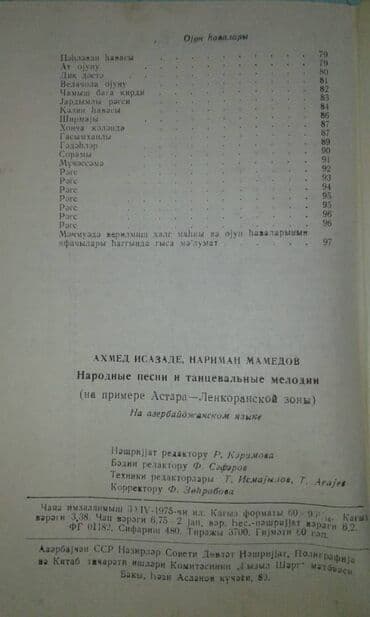 сколько стоит шпиц в азербайджане: Müxtəlif kitablar satılır. "Xalq mahnıları və oyun havaları" kitabı — 6