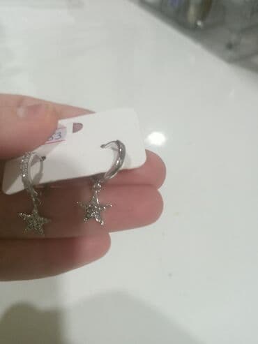 oriental reqs paltarlari: Zərgərlik dəsti – müxtəlif modellərdə sırğalar - Ay və ulduz motivli — 2