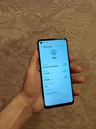 Samsung Galaxy A21S, 32 GB, rəng - Göy, İki sim kartlı, Face ID — 2