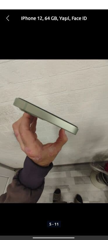 Apple iPhone: IPhone 12, 64 GB, Yaşıl, Face ID — 7