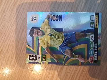 Panini futbol stiker – “Brasil/CBF” loqolu parıldayan (holo) — 4