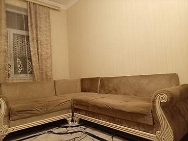 divan satilir: Угловой диван, Нераскладной, Без подьемного механизма, Велюровая ткань — 4